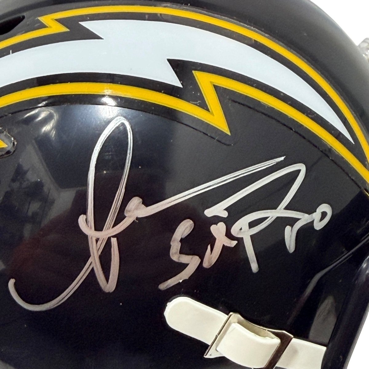 Anthony Miller Signed San Diego Chargers TB Mini Helmet w 5x Pro JSA Witness COA