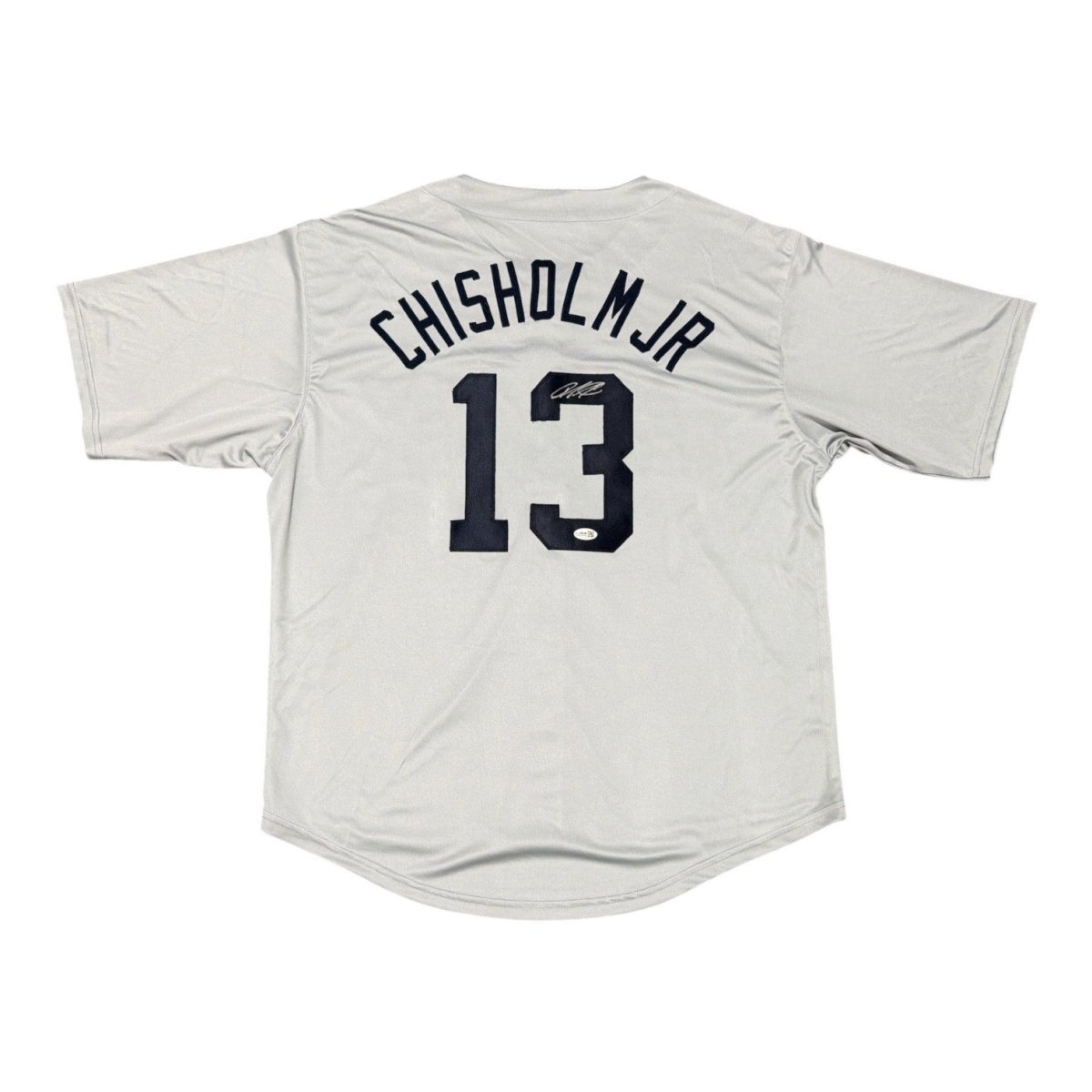 Jazz Chisholm Jr Signed Autographed New York Yankees Custom Jersey JSA COA