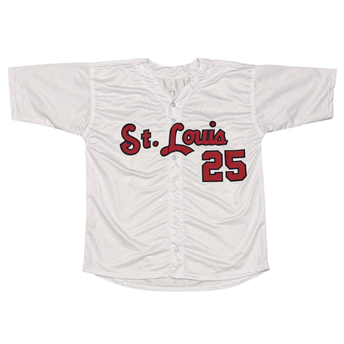Mark McGwire Signed St. Louis Cardinals Custom Jersey Beckett Witness BAS COA