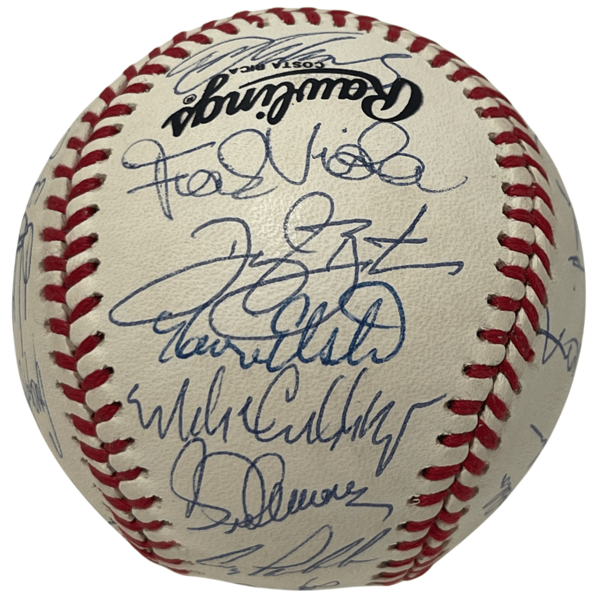 1991 New York Mets Team Signed Autograph ONL National League Baseball JSA LOA B