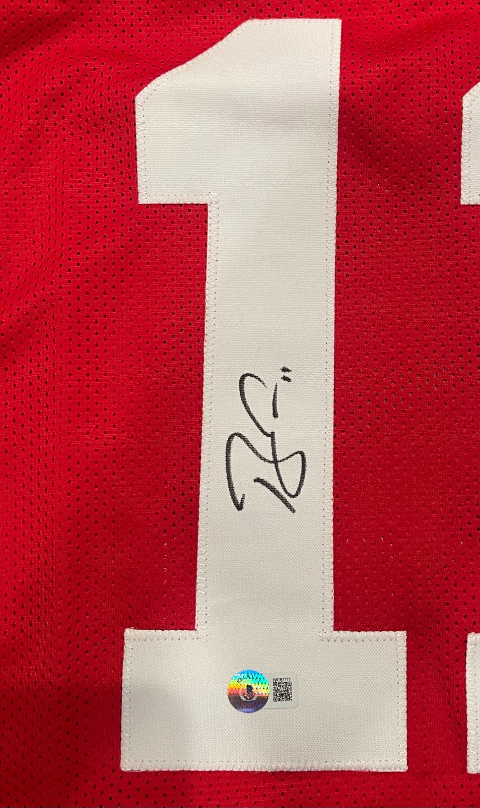 Brandon Aiyuk Signed San Francisco 49ers Custom Jersey Beckett Witness BAS COA