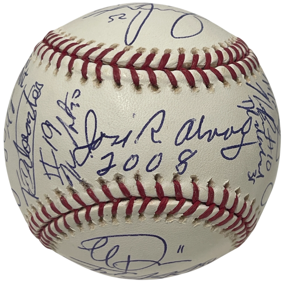 2008 Hudson Valley Renegades Team Signed Autographed ROMLB Baseball LSCM COA