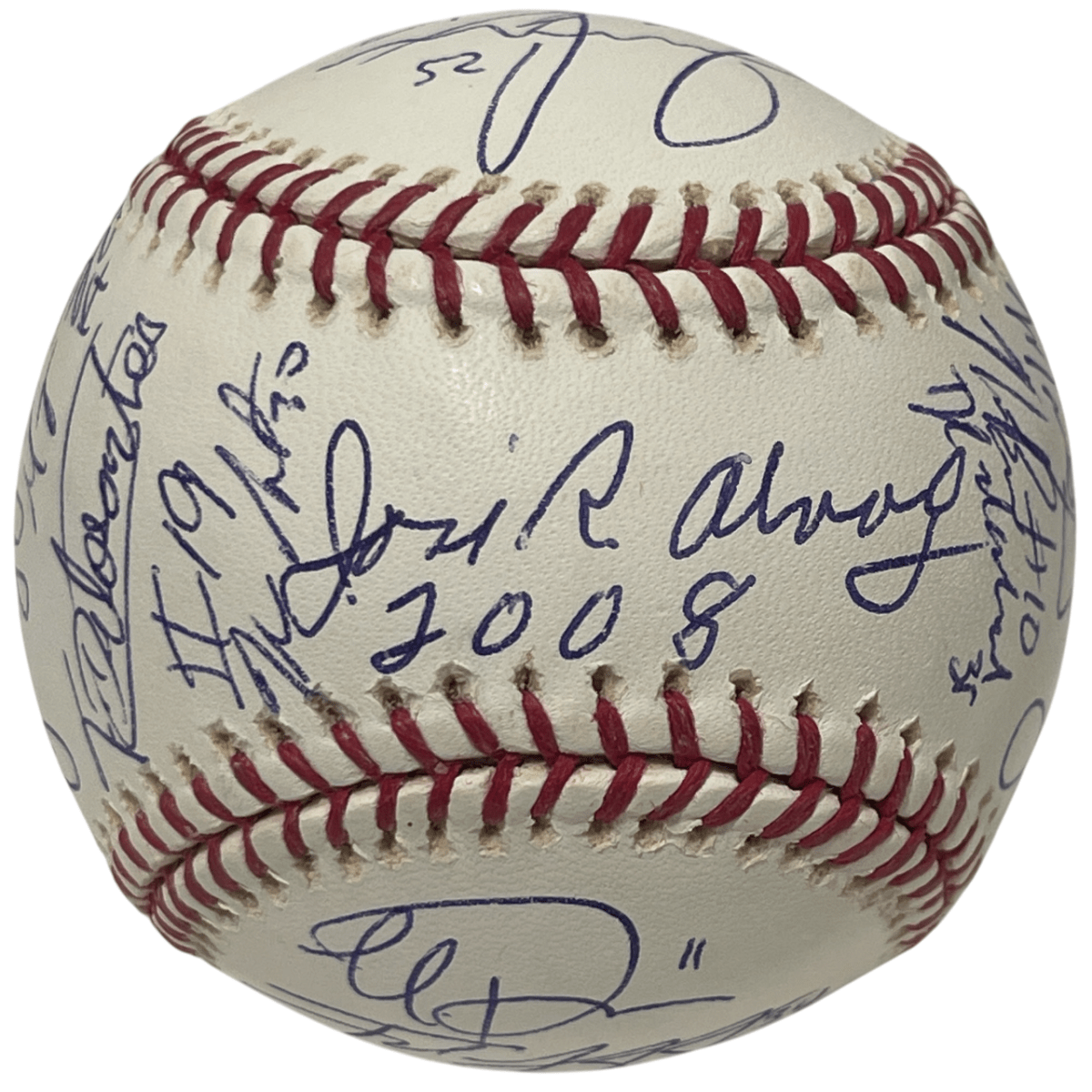 2008 Hudson Valley Renegades Team Signed Autographed ROMLB Baseball LSCM COA