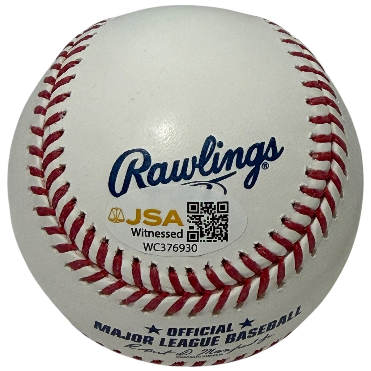 Yoenis Cespedes Signed Autographed ROMLB Baseball JSA Witness COA New York Mets