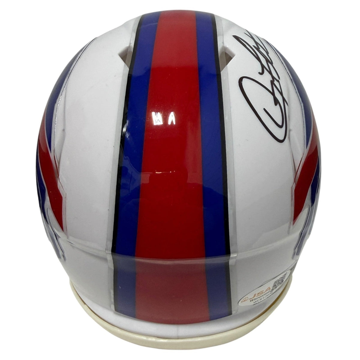 Doug Flutie Signed Autographed Buffalo Bills Speed Mini Helmet JSA Witness COA