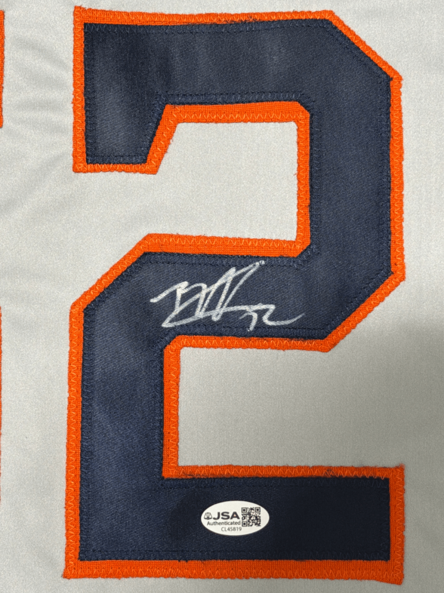 Bryan Abreu Signed Autographed Houston Astros Custom Jersey JSA COA