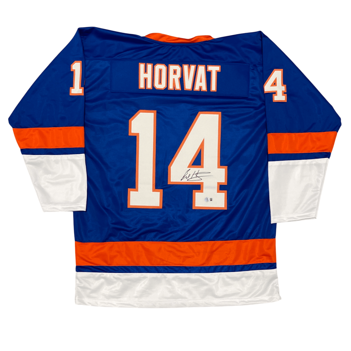Bo Horvat Signed New York Islanders Custom Jersey Beckett Witness BAS COA