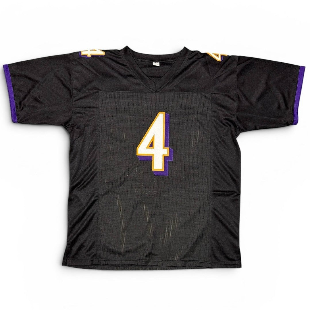 Zay Flowers Signed Baltimore Ravens Custom Jersey Beckett Witness BAS COA