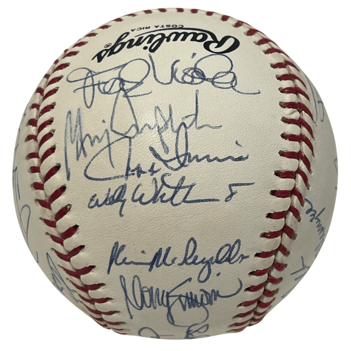 1991 New York Mets Team Signed Autograph ONL National League Baseball JSA LOA A