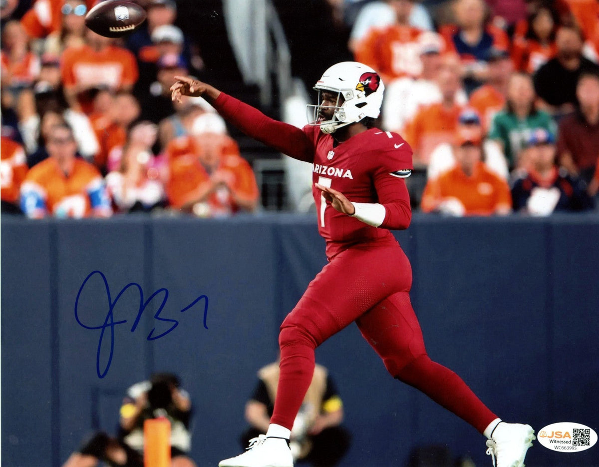 Jacoby Brissett Signed Arizona Cardinals 8x10 Photo JSA Witness COA #2