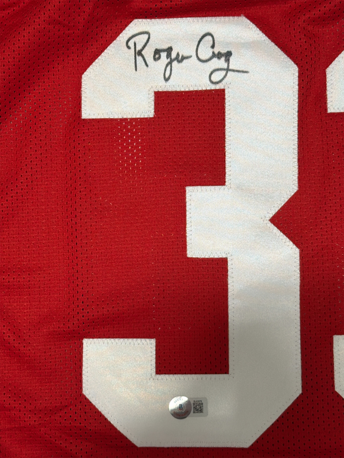 Roger Craig Signed San Francisco 49ers Custom Jersey Beckett BAS COA