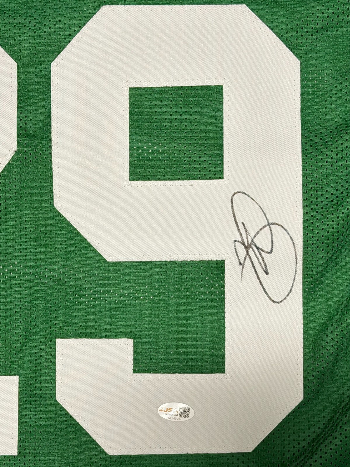 Minkah Fitzpatrick Signed New York Jets Custom Jersey JSA Witness COA