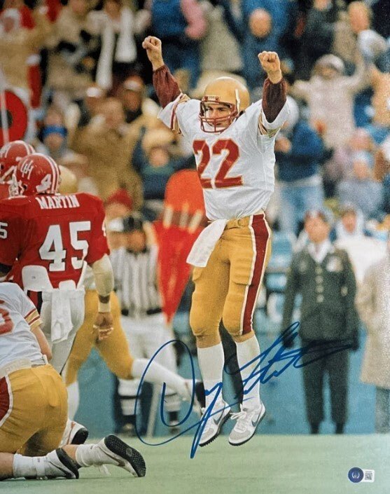 Doug Flutie Signed 16x20 Photo Boston College Beckett Witness BAS COA