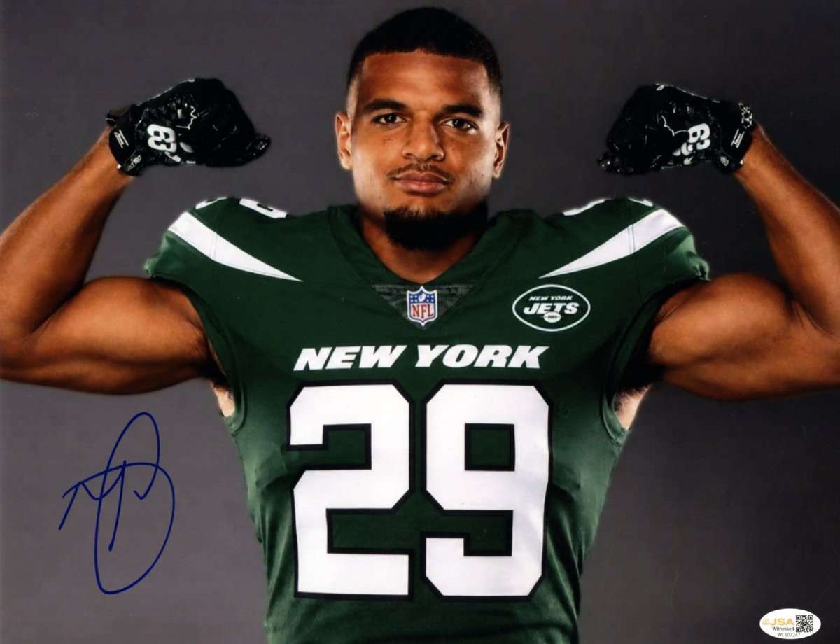 Minkah Fitzpatrick Signed Autographed New York Jets 11x14 Photo JSA Witness COA