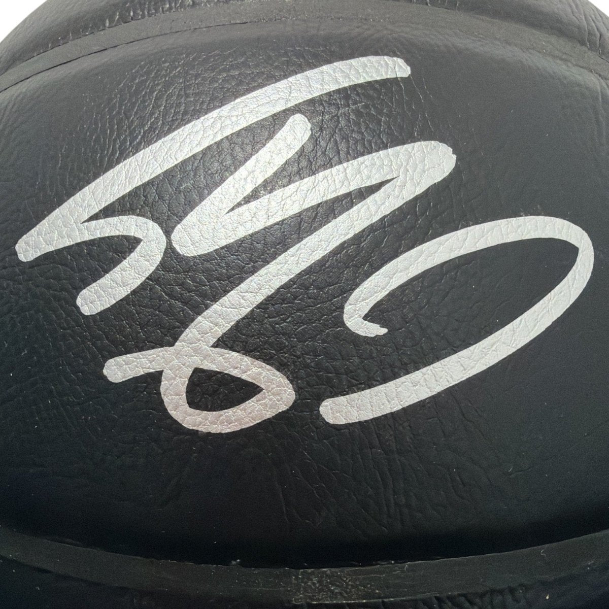 Shaquille O'Neal Signed Black Lakers Wilson Premiere NBA Basketball JSA Wit. COA