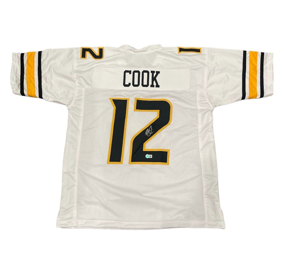 Brady Cook Signed Missouri Tigers Custom Jersey Beckett Witness BAS COA