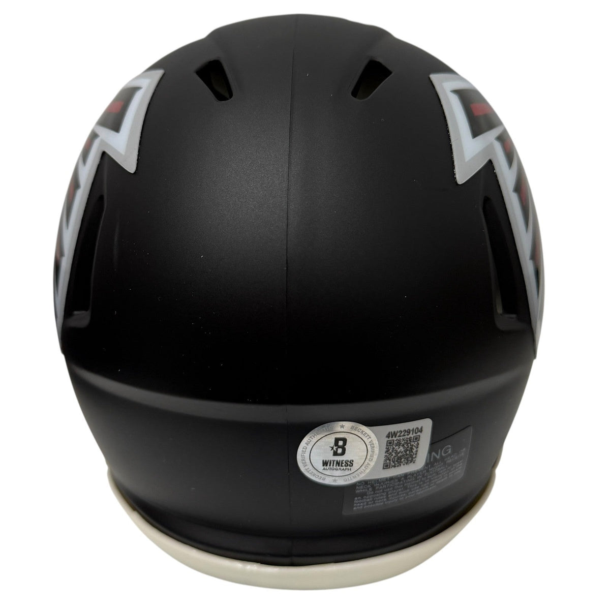 Michael Penix Signed Atlanta Falcons Speed Mini Helmet Beckett Witness BAS COA