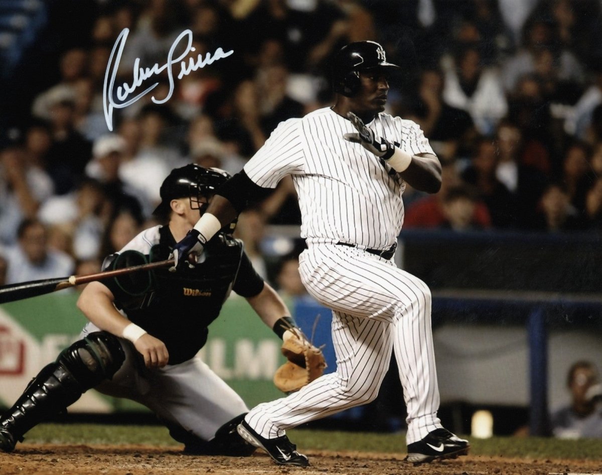 Ruben Sierra Signed Autographed New York Yankees 8x10 Photo LSCM COA #3