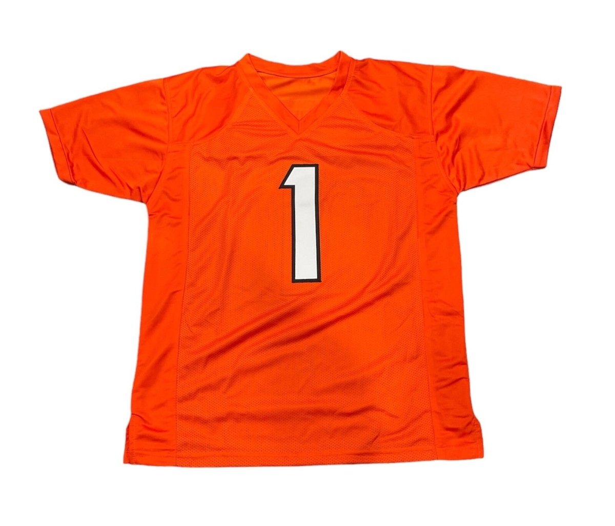 Ja'Marr Chase Signed Cincinnati Bengals Custom Jersey Beckett BAS COA + HOLO