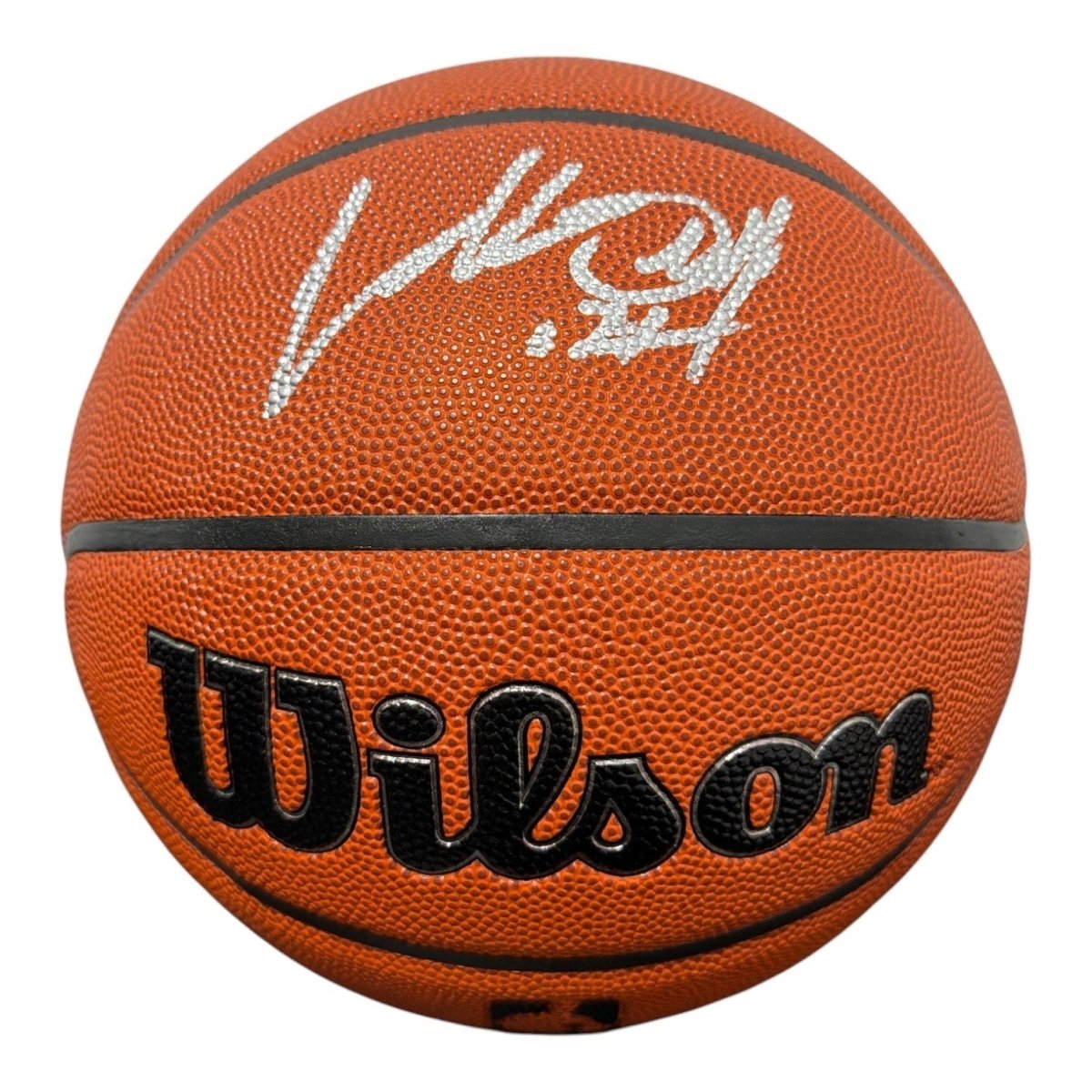 Charles Oakley Signed Autographed Wilson NBA Basketball JSA Witness COA