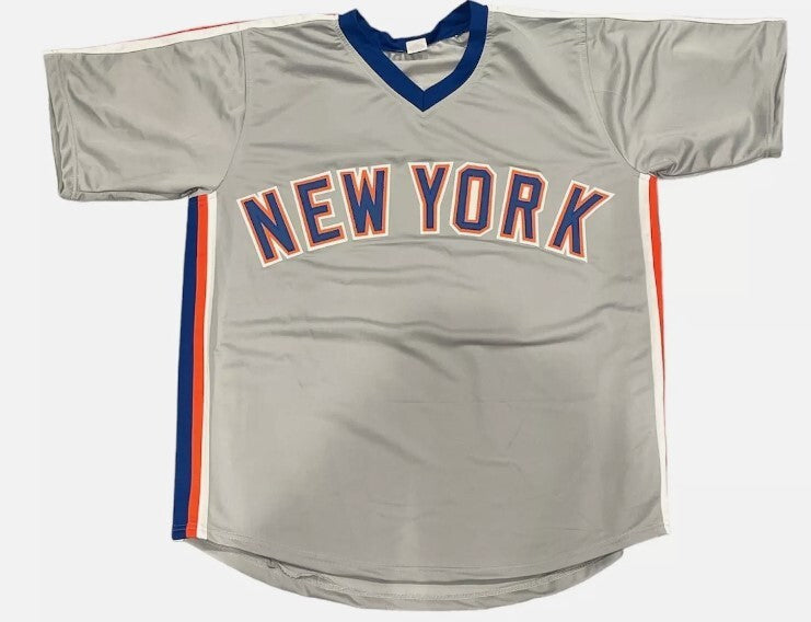 Doc Gooden Signed New York Mets Custom Jersey w/ #16 Retired Beckett W BAS COA