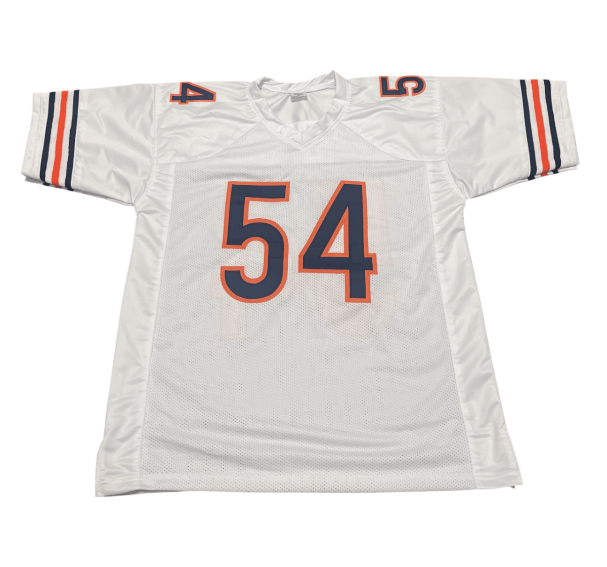 Brian Urlacher Signed Chicago Bears Custom Jersey w/ HOF 18 Beckett Wit BAS COA