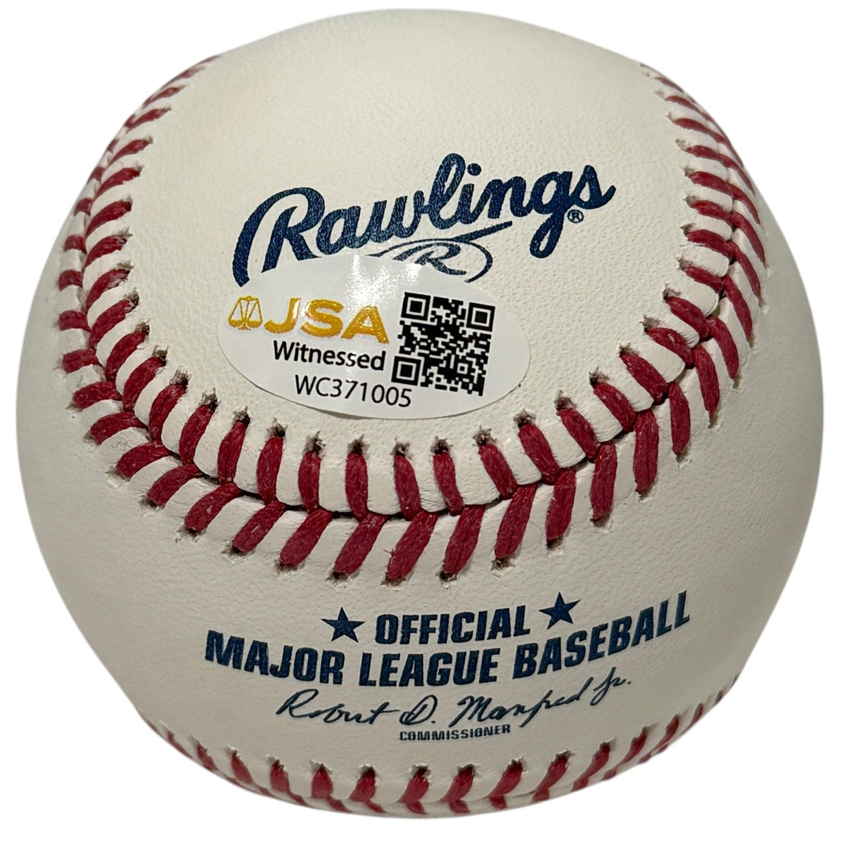 Sid Fernandez Signed Autographed ROMLB Baseball w/ 86 WSC JSA Witness COA