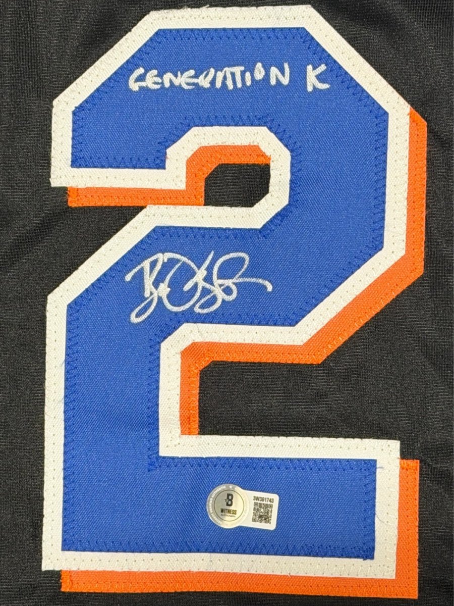 Bill Pulsipher Signed New York Mets Custom Jersey w Generation K Beckett BAS COA