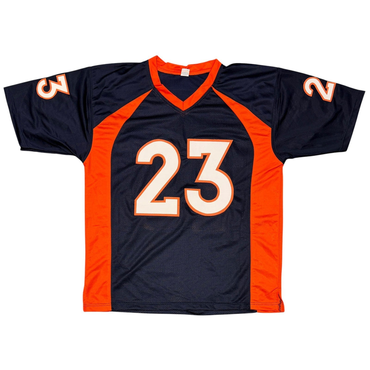 Willis McGahee Signed Autographed Denver Broncos Custom Jersey JSA Witness COA