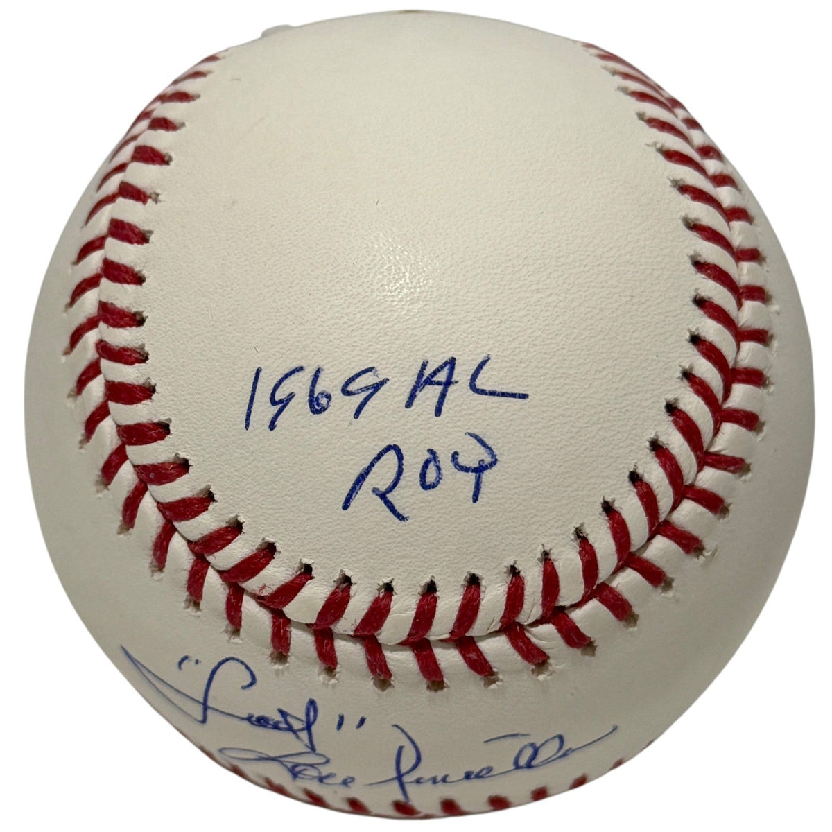Lou Piniella Signed Autographed ROMLB Baseball w/ 4 Stat Inscriptions JSA COA
