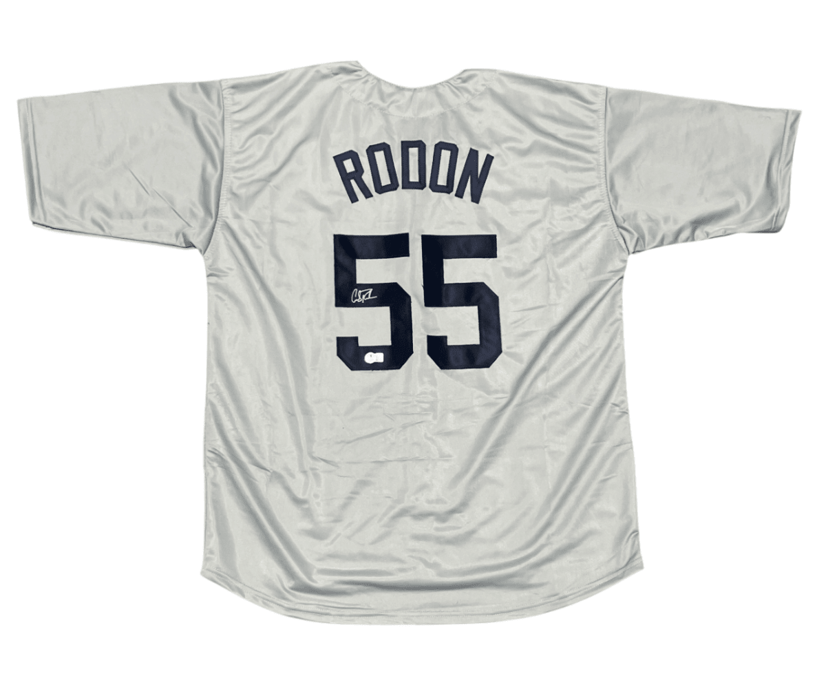 Carlos Rodon Signed New York Yankees Custom Jersey Beckett BAS COA