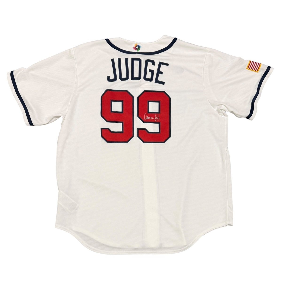 Aaron Judge Signed Autographed USA World Baseball Classic Nike Jersey JSA LOA