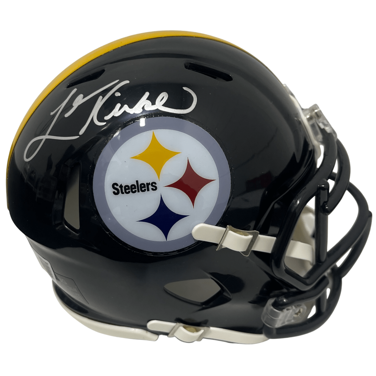 Levon Kirkland Signed Pittsburgh Steelers Speed Mini Helmet Beckett Wit BAS COA