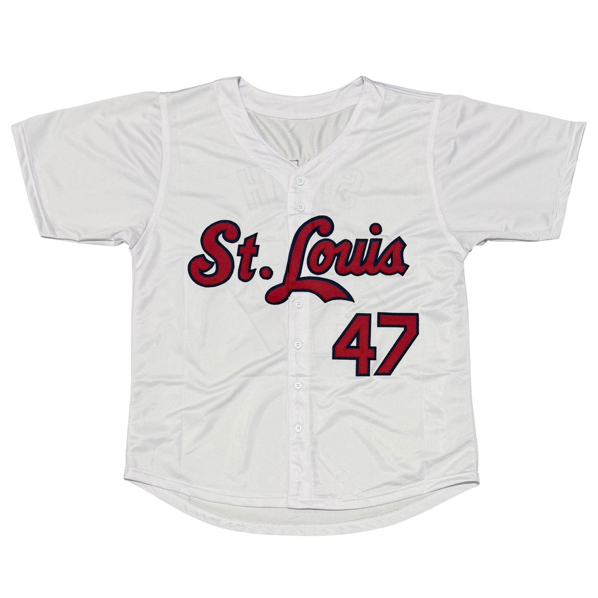 Lee Smith Signed Autographed St. Louis Cardinals Custom Jersey JSA Witness COA