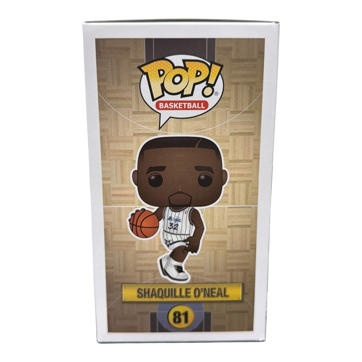 Shaquille O'Neal Signed Orlando Magic NBA HWC Funko Pop #81 JSA Witness COA Shaq