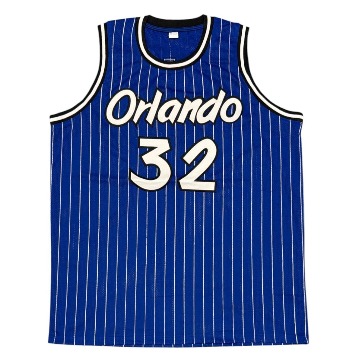 Shaquille O'Neal Signed Orlando Magic Custom Jersey JSA Witness COA Shaq