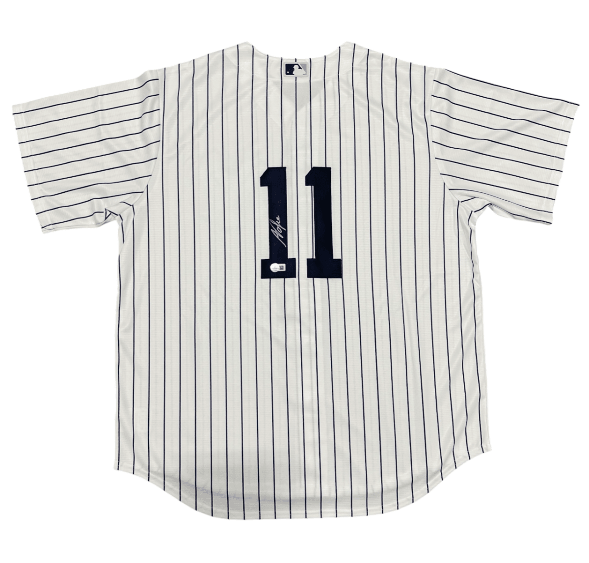Anthony Volpe Signed New York Yankees Nike Jersey Beckett Witness BAS COA