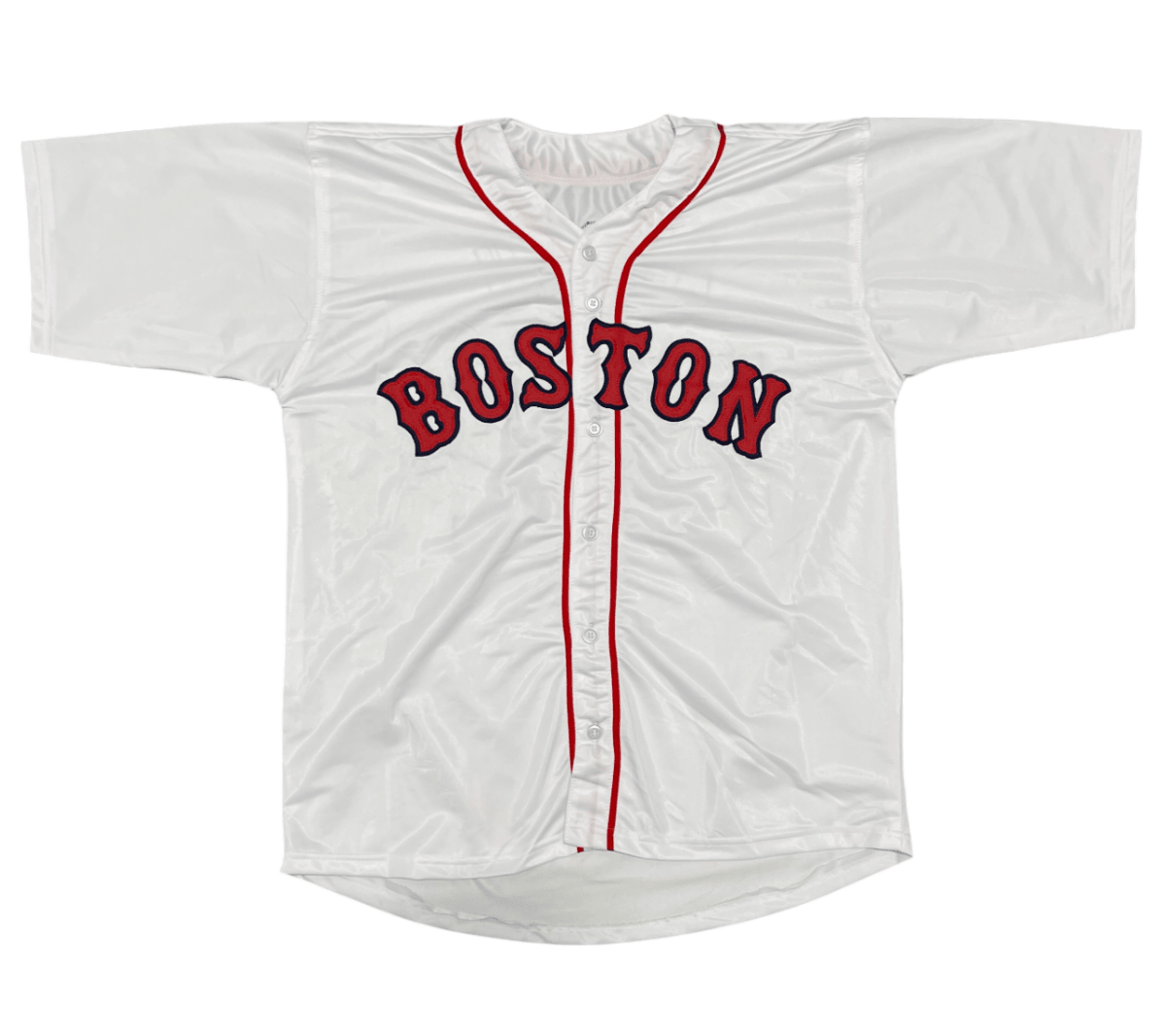 Wilyer Abreu Signed Boston Red Sox Custom White Jersey Beckett Witness BAS COA