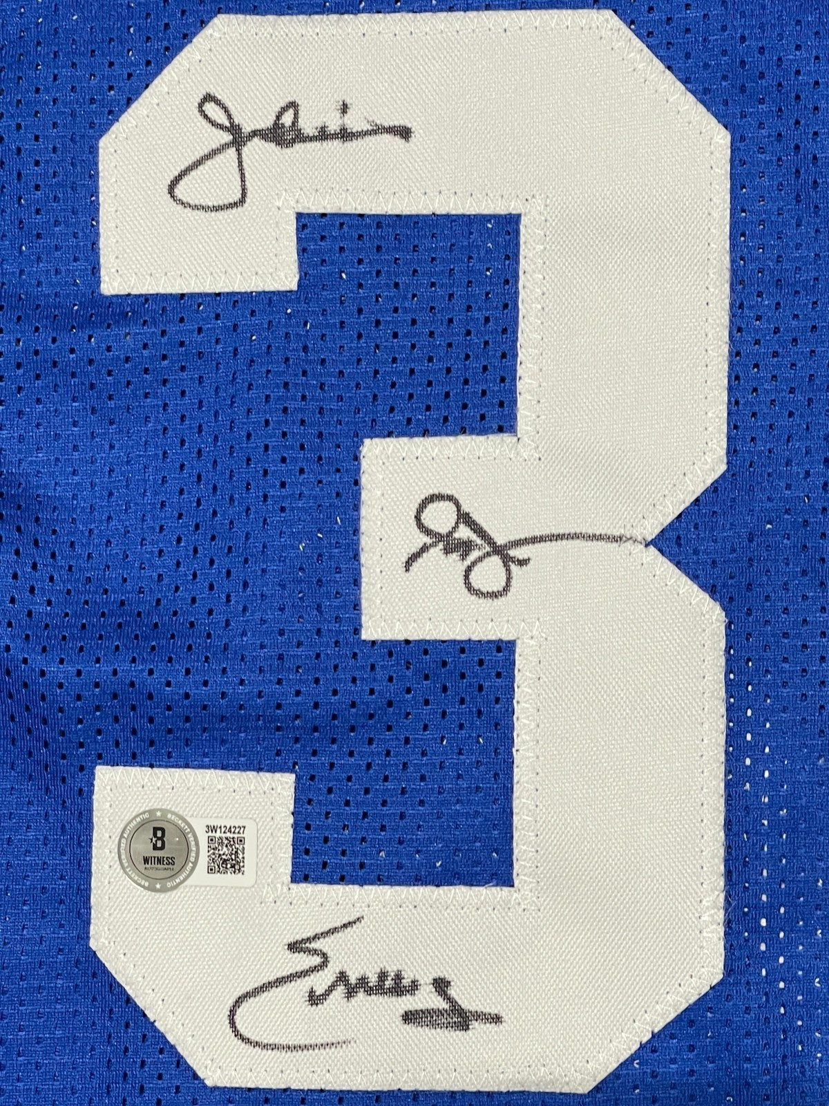 Julius Erving Signed Nets Custom Jersey w/ Dr. J Insc. Beckett Witness BAS COA