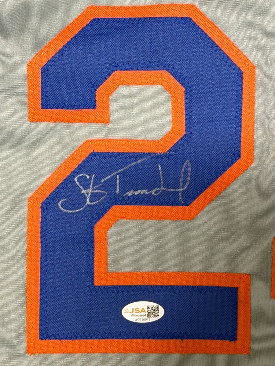 Steve Trachsel Signed New York Mets Custom Jersey JSA Witness COA