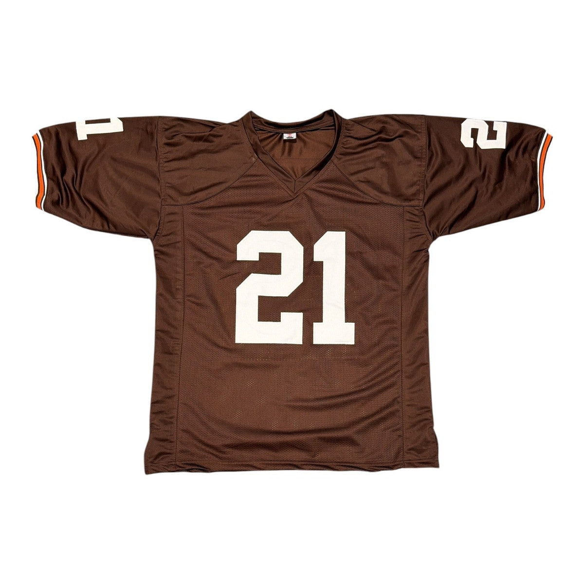 Eric Metcalf Signed Autographed Cleveland Browns Custom Jersey JSA Witness COA