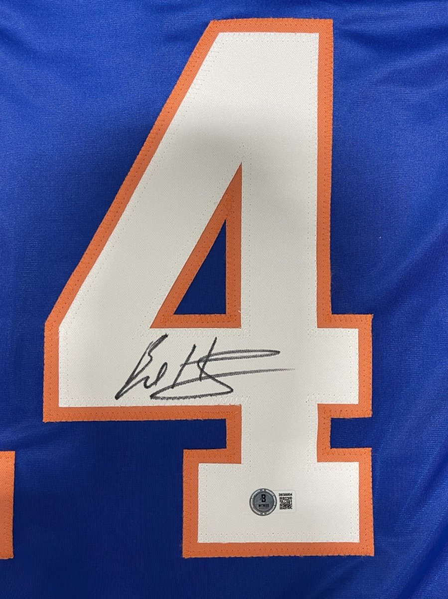Bo Horvat Signed New York Islanders Custom Jersey Beckett Witness BAS COA