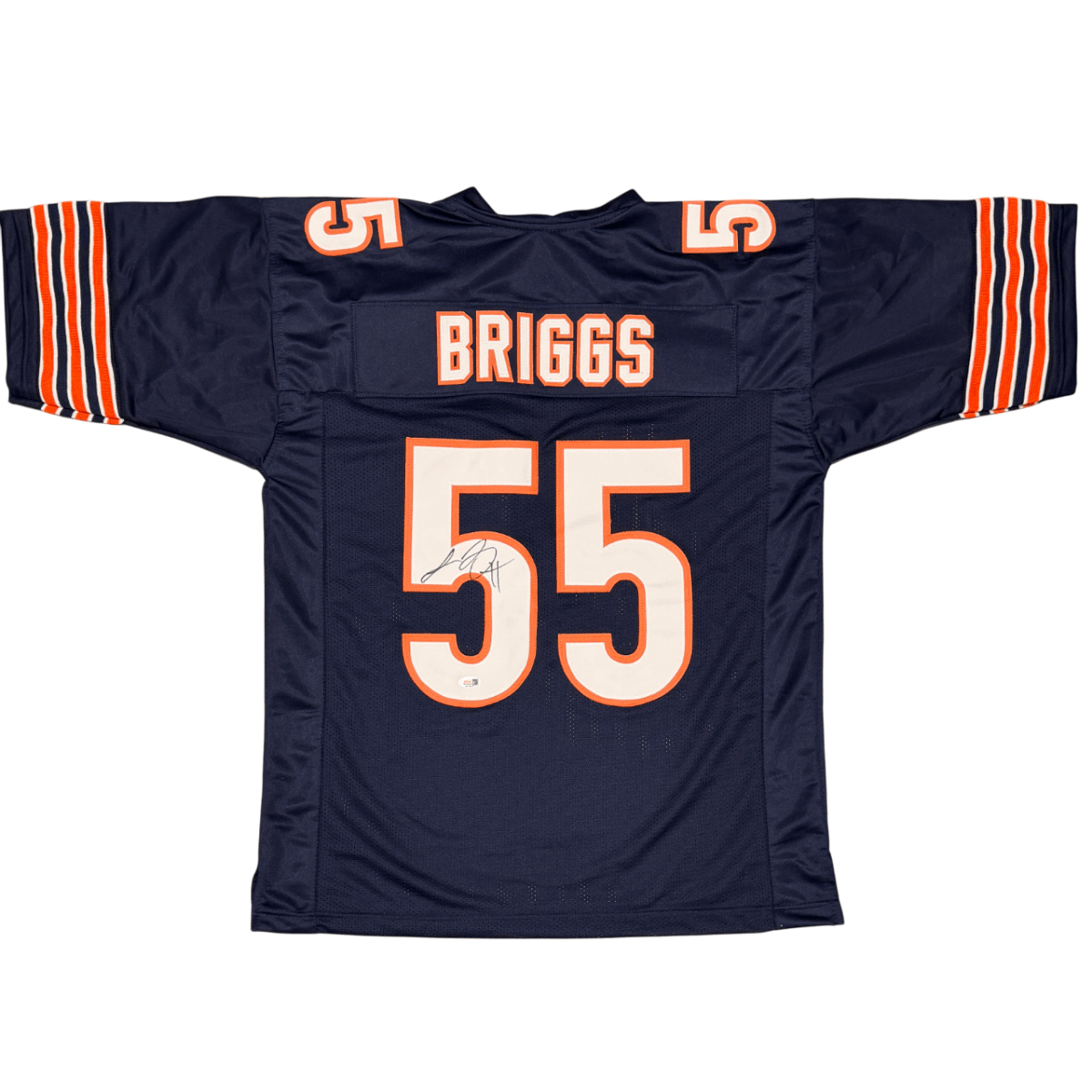 Lance Briggs Signed Autographed Chicago Bears Custom Jersey JSA Witness COA