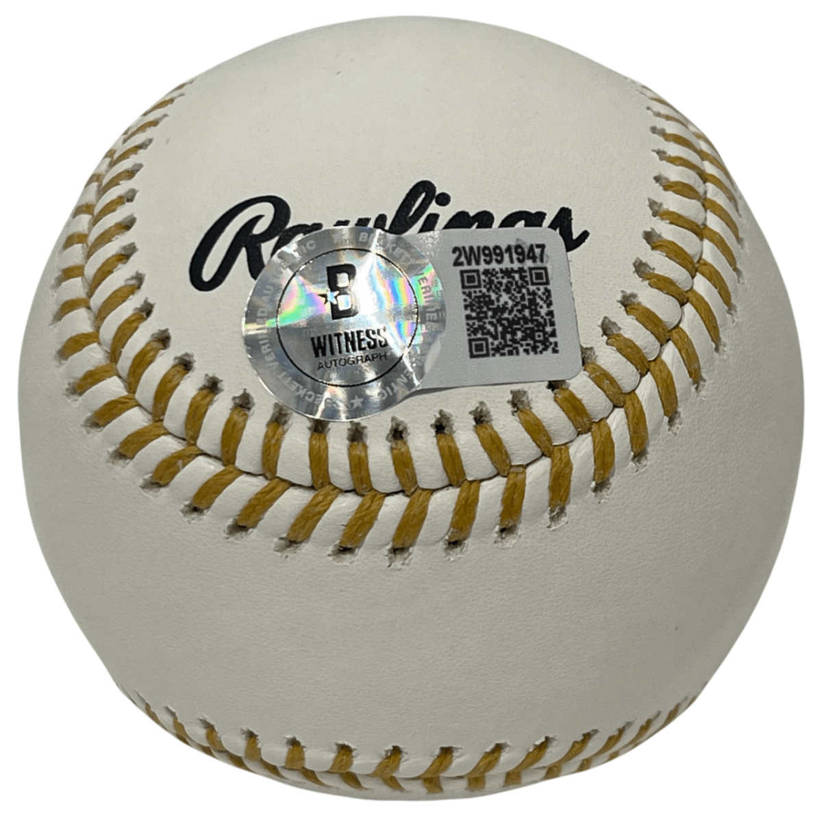 Andy Van Slyke Signed Rawlings Gold Glove Baseball w/ 5x GG Beckett Wit BAS COA