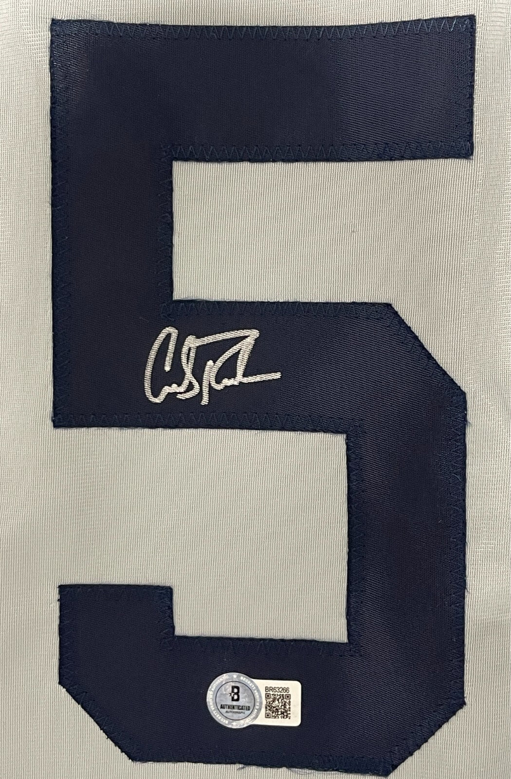 Carlos Rodon Signed New York Yankees Custom Jersey Beckett BAS COA