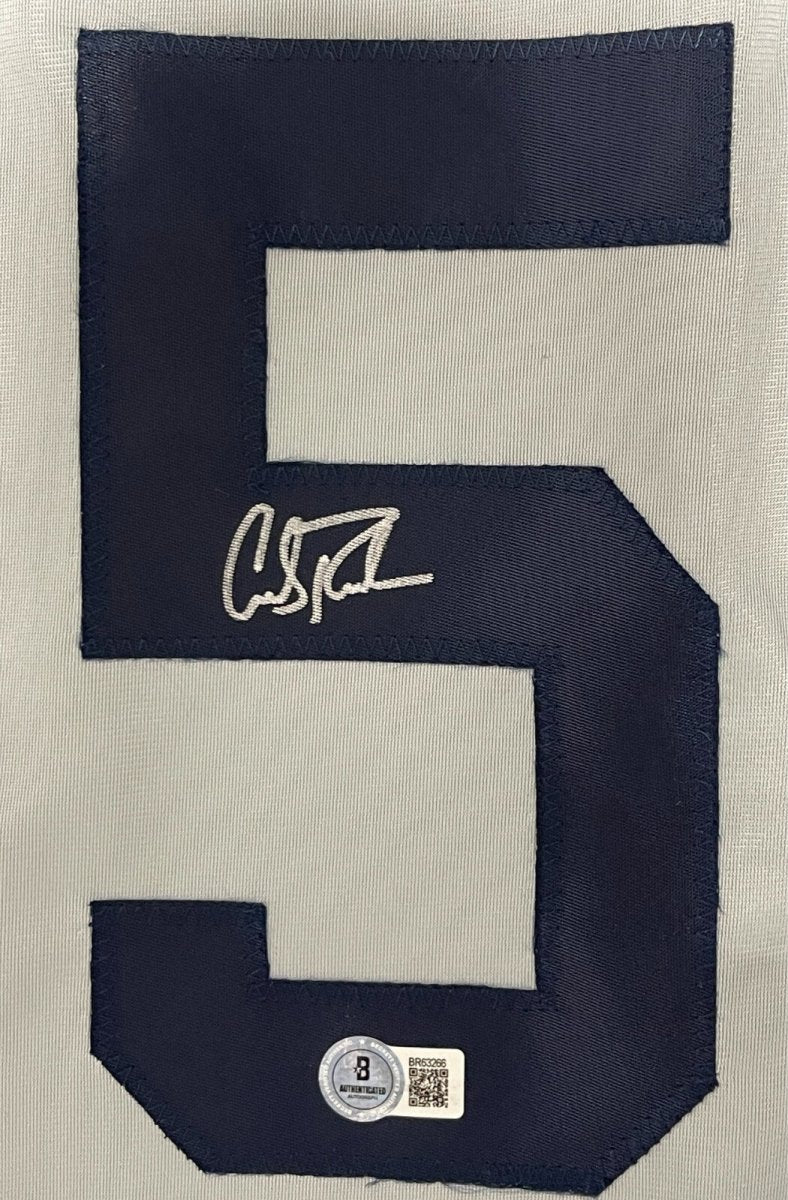 Carlos Rodon Signed New York Yankees Custom Jersey Beckett BAS COA