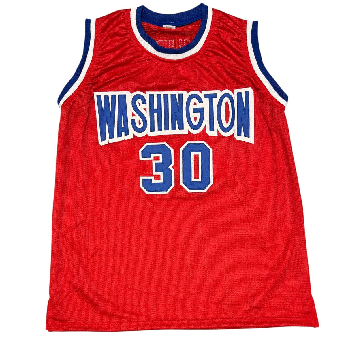 Bernard King Signed Washington Bullets Custom Jersey w/ HOF 2013 JSA Wit COA