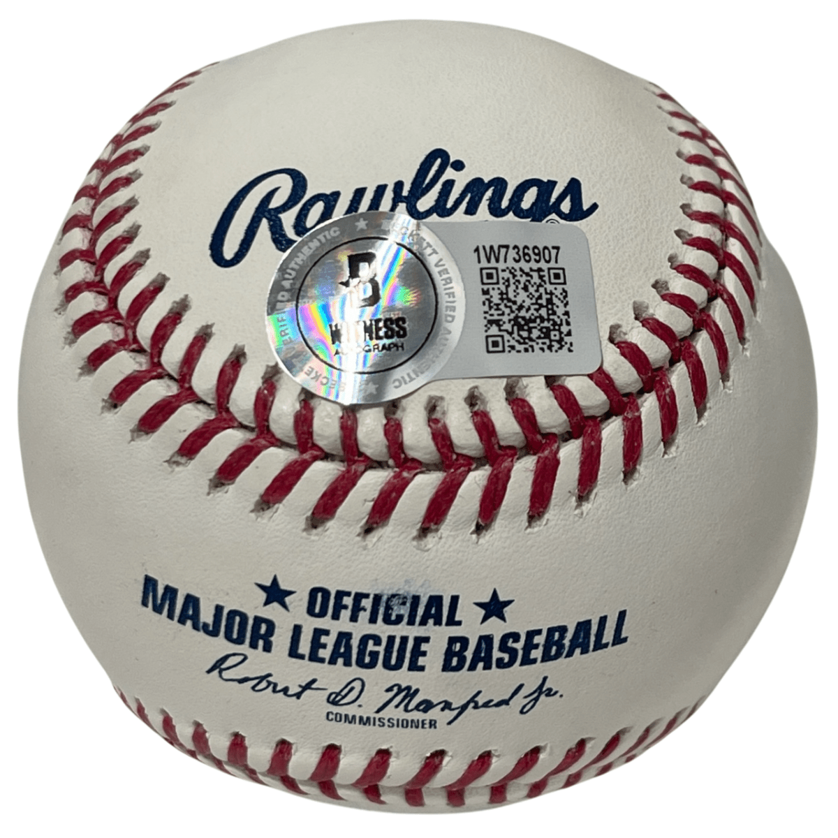 Amos Otis Signed Rawlings ROMLB Baseball w/ 5x AS Beckett Witness BAS COA