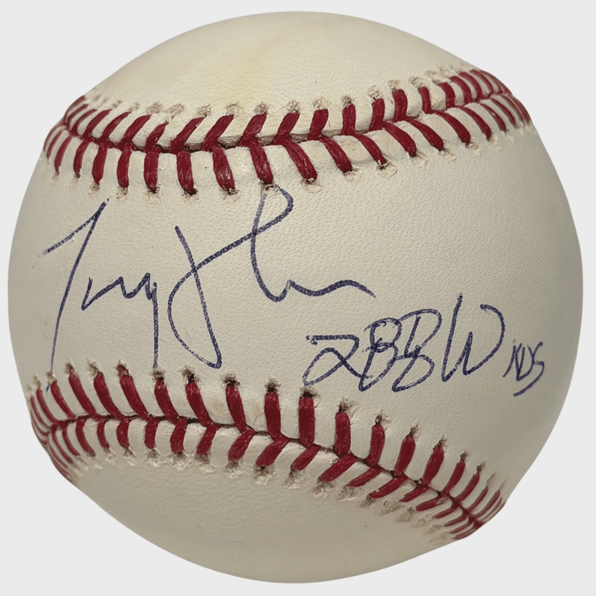 Tommy John Signed Autographed ROMLB Baseball w/ 288 Wins JSA COA NY Yankees