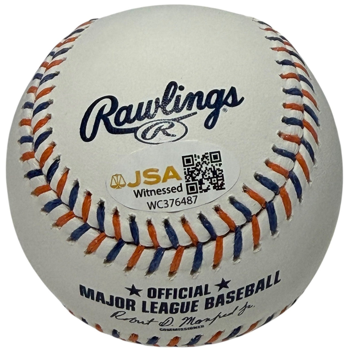John Franco Signed Autographed Mets Logo Baseball w/ 2 Insc JSA Witness COA